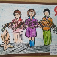 Фотовыствка творческих работ семей воспитанников 75-летию Победы посвящается